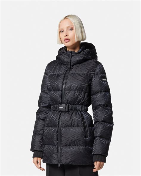 versace la greca puffer jacket|Versace La Greca Puffer Jacket .